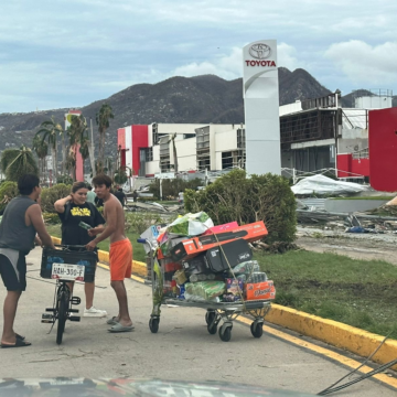 El huracán ‘Otis’ deja incomunicado la costa de Guerrero