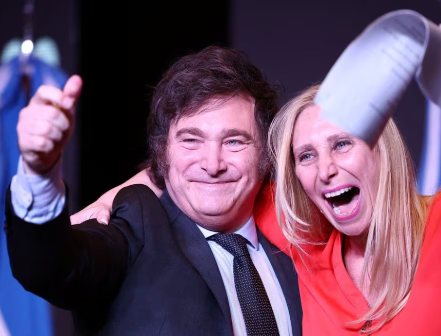Milei nuevo presidente de Argentina Milei nuevo presidente de Argentina